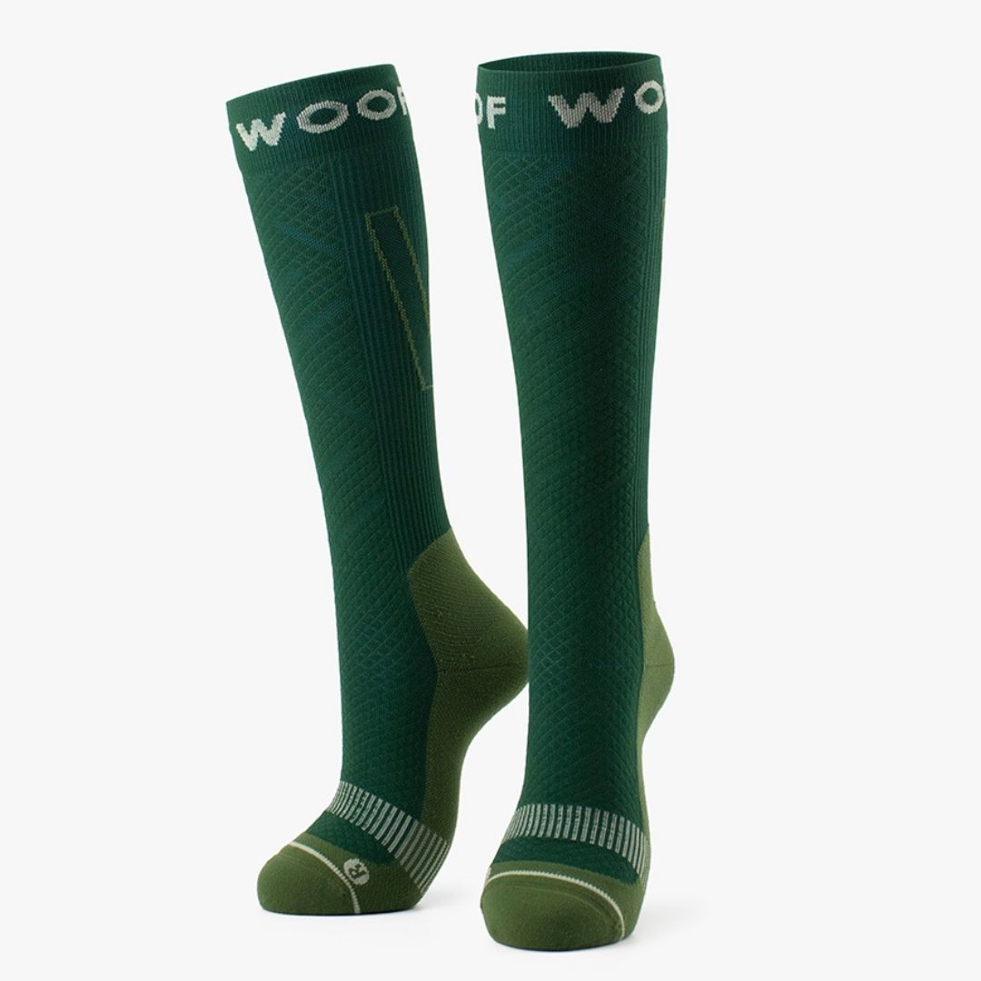 Green Performance Compression Socks