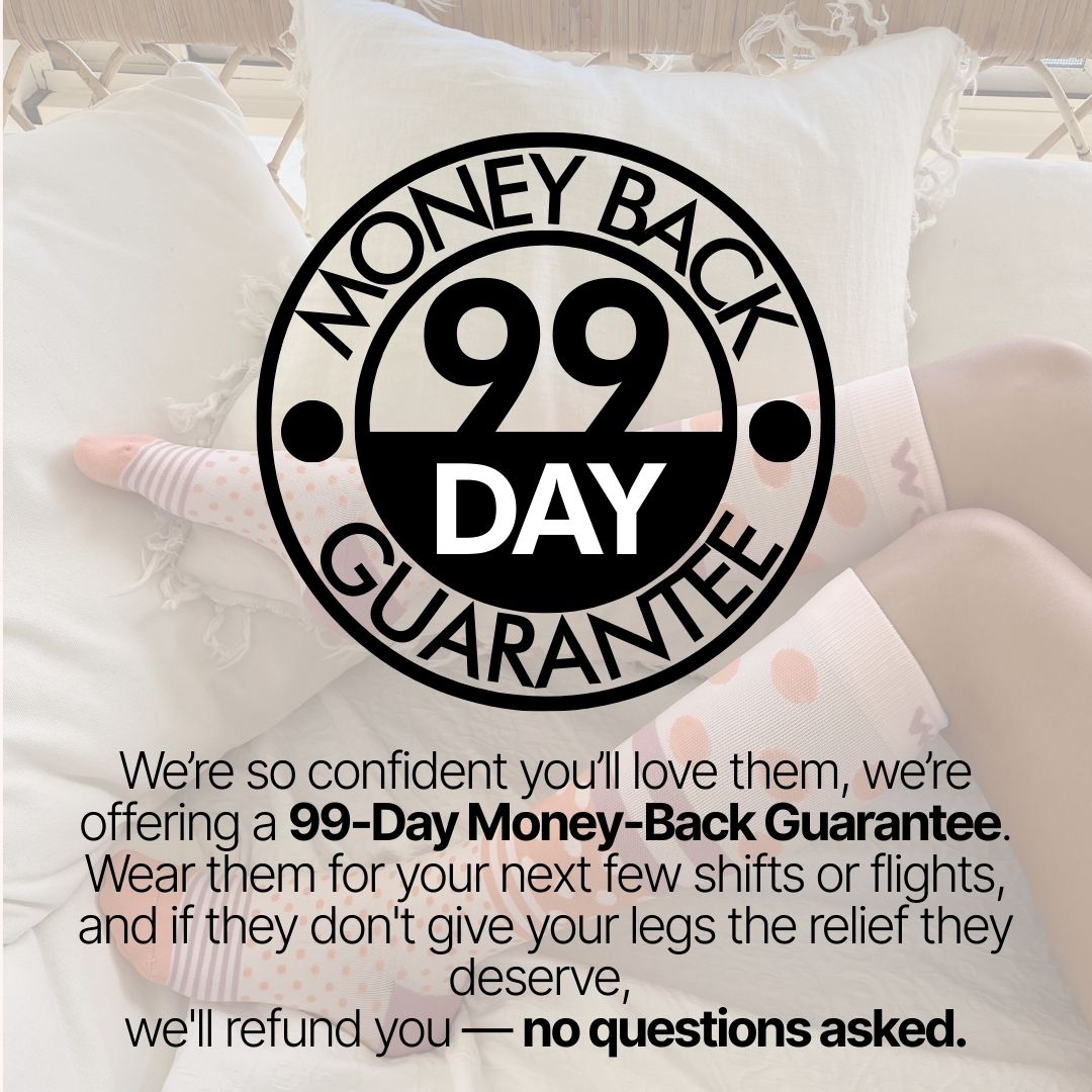 Snuggle Bunnies Bamboo Compression Socks