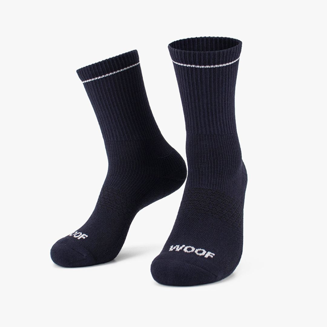 Classic Colours Bamboo Crew Compression Socks 6 Pack