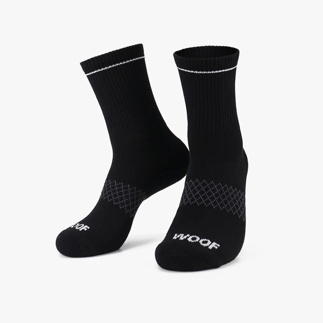 Essential Colours Bamboo Crew Compression Socks 6 Pack